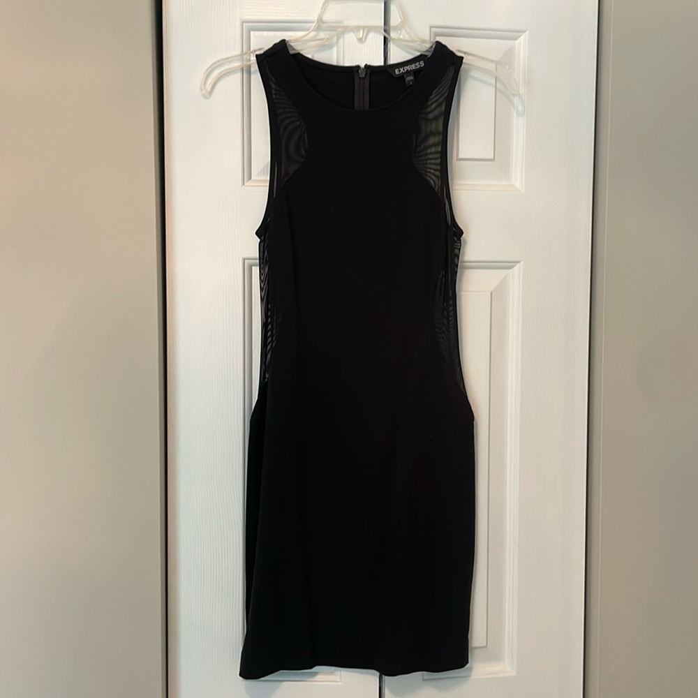 Express Black Mini Dress Size 4